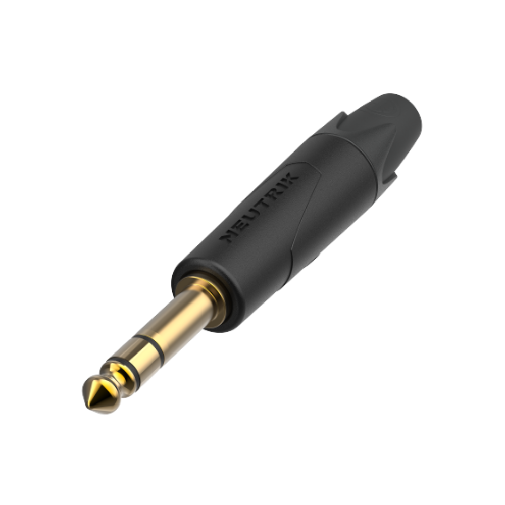 Neutrik NP3XX-AU-0 3-Pole 1/4 Inch Professional Audio Plug
