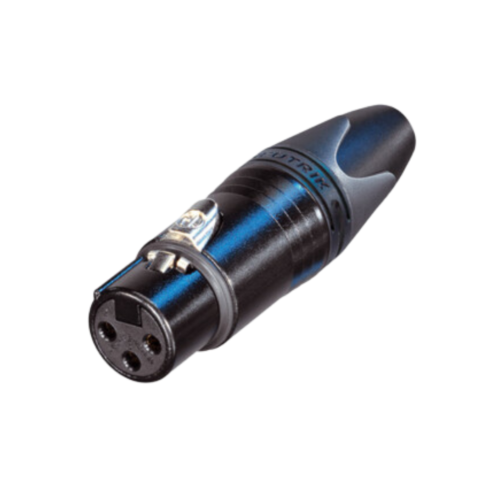 Neutrik NC3FXX-BAG 3-Pin Female XLR Cable Connector