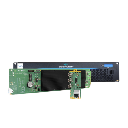 AJA OG-ColorBox | In-line HDR/SDR Algorithmic and LUT Color Transforms