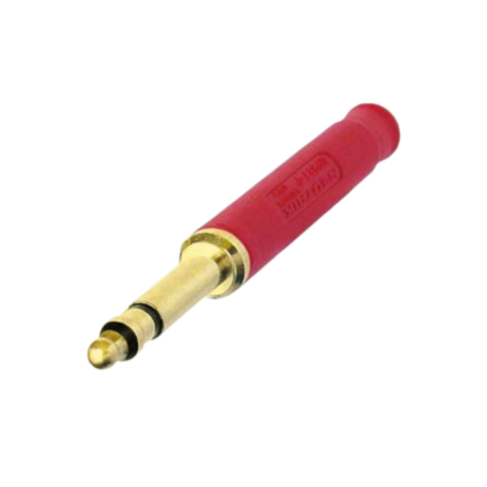 Neutrik NP3TT-P-AU-R 3-Pole 4.4mm Bantam TT Professional Audio Plug