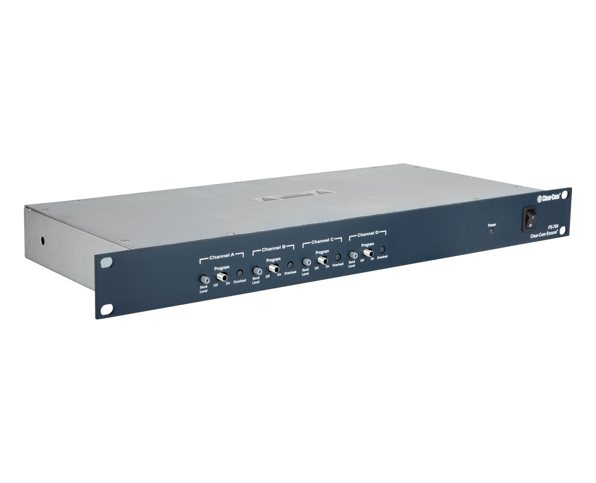 Clear-Com PS-704 Four-Channel Analog Partyline Intercom Power Supply