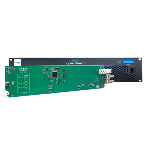 AJA OG-FiDO-R-MM | 1-Channel Multi-Mode LC Fiber to 3G-SDI Receiver
