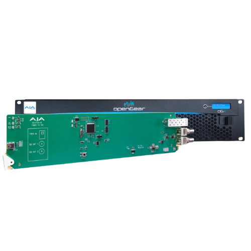 AJA OG-FiDO-R | 1-Channel Single Mode LC Fiber to 3G-SDI Receiver