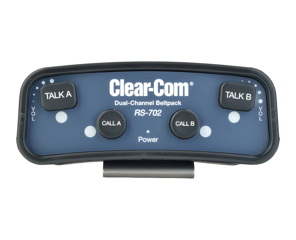 Clear-Com RS-702 Two-Channel Analog Partyline Beltpack
