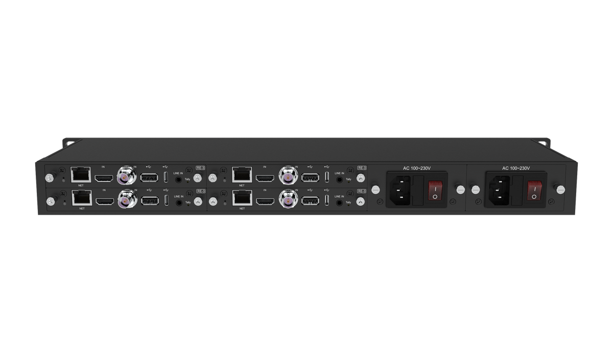 Kiloview RE-3 HDMI & 3G-SDI Dual-Channel 4K Rackmount Encoder