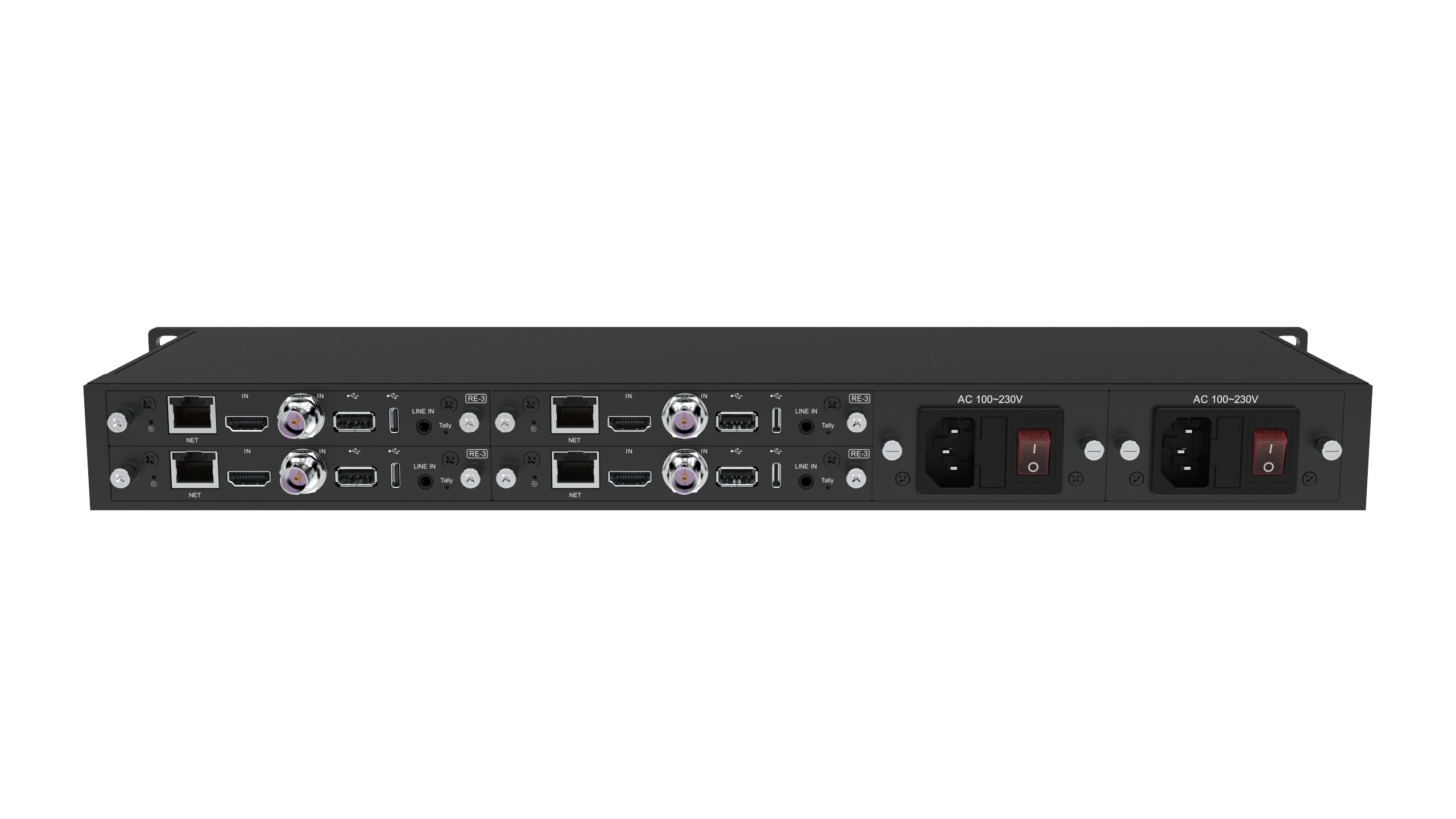 Kiloview RE-3 HDMI & 3G-SDI Dual-Channel 4K Rackmount Encoder
