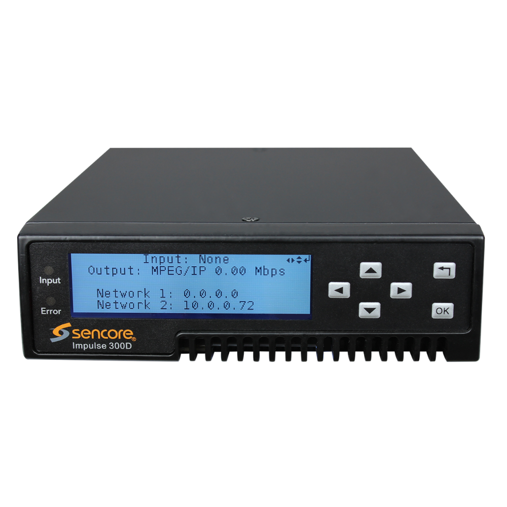 Sencore Impulse 300D Network Decoder