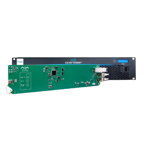 AJA OG-FiDO-T-MM | 1-Channel 3G-SDI to Multi-Mode LC Fiber Transmitter
