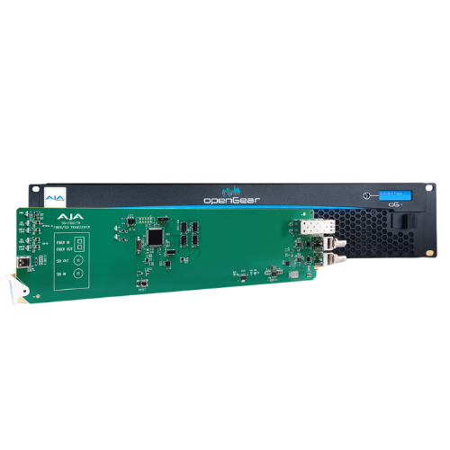 AJA OG-FiDO-TR | 1-Channel 3G-SDI/LC Single Mode LC Fiber Transceiver