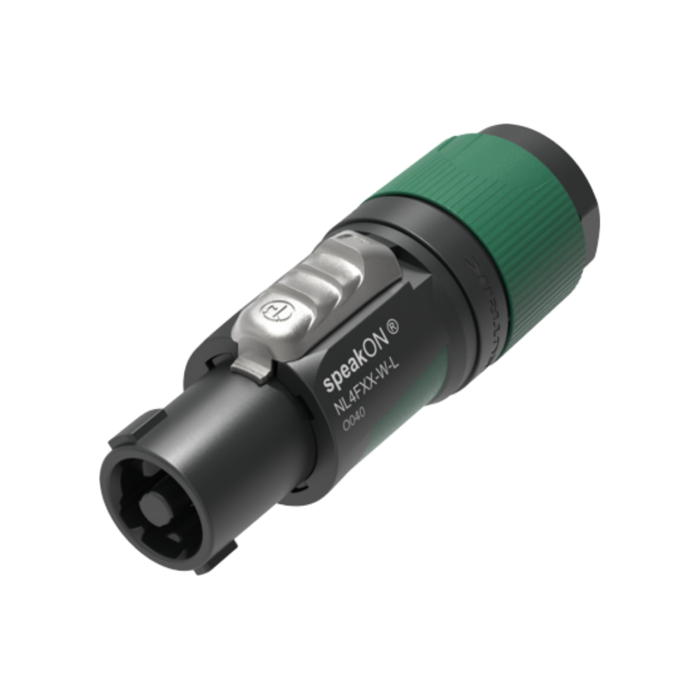 Neutrik NL4FXX-W-L 4 Pole speakON Cable Connector