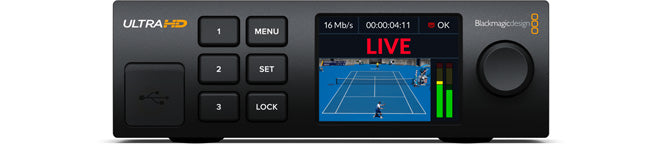 Blackmagic Streaming Decoder 4K front panel