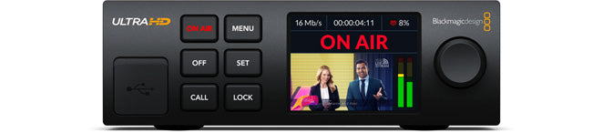Blackmagic Streaming Encoder 4K front panel