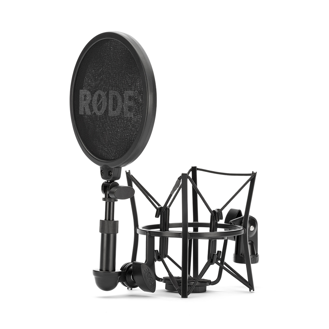 RØDE SM6 | Studio-Grade Suspension Shock Mount with Integrated Pop Shield