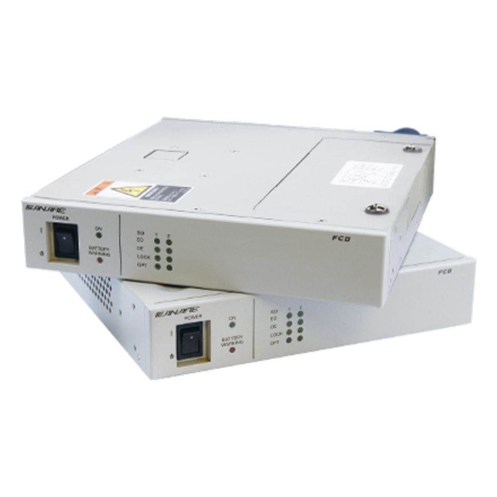 Canare FCBA 3G-SDI HFO transmission device pair, front view