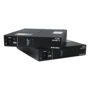 Canare FCBK 12G-SDI HFO transmission device pair, front view