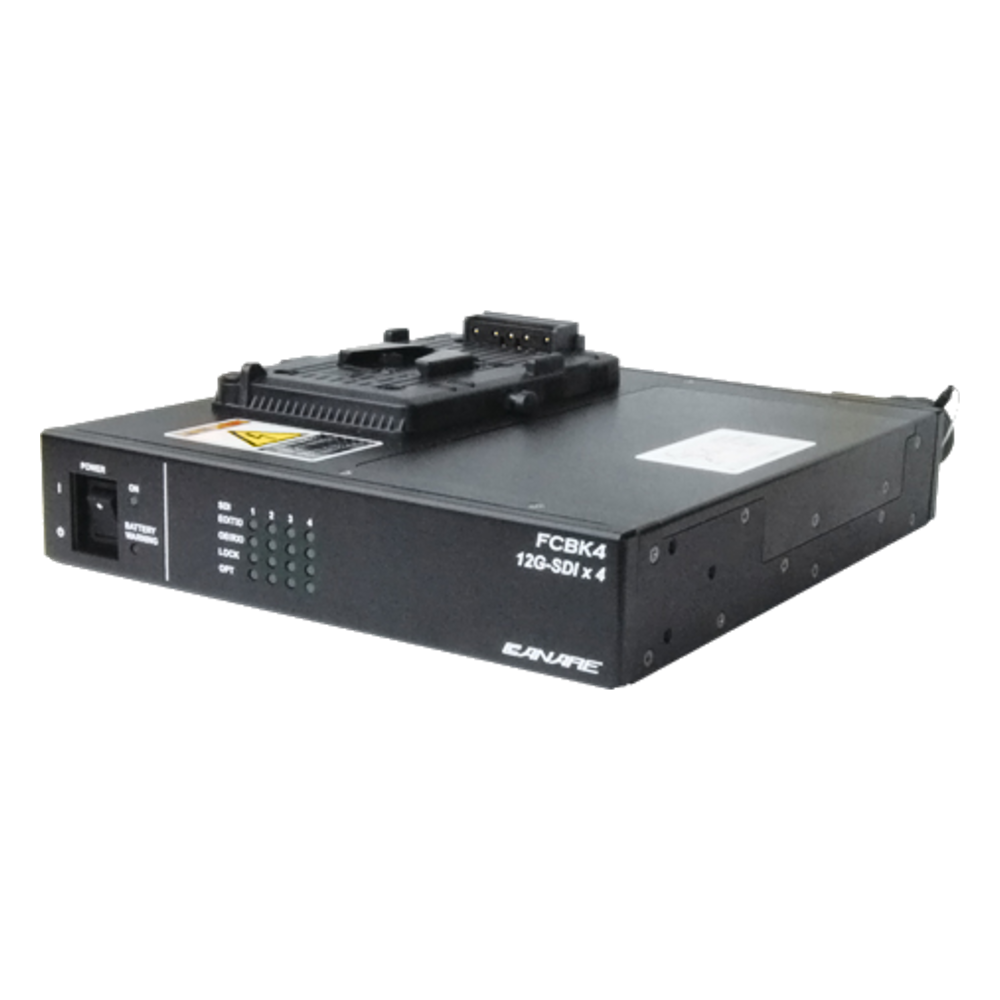 Canare FCBK4-PV with IDX V-plate battery mount