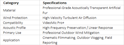 RØDE DeadCat VMP+ | High-Performance Deluxe Artificial Fur Windshield for VideoMic Pro+