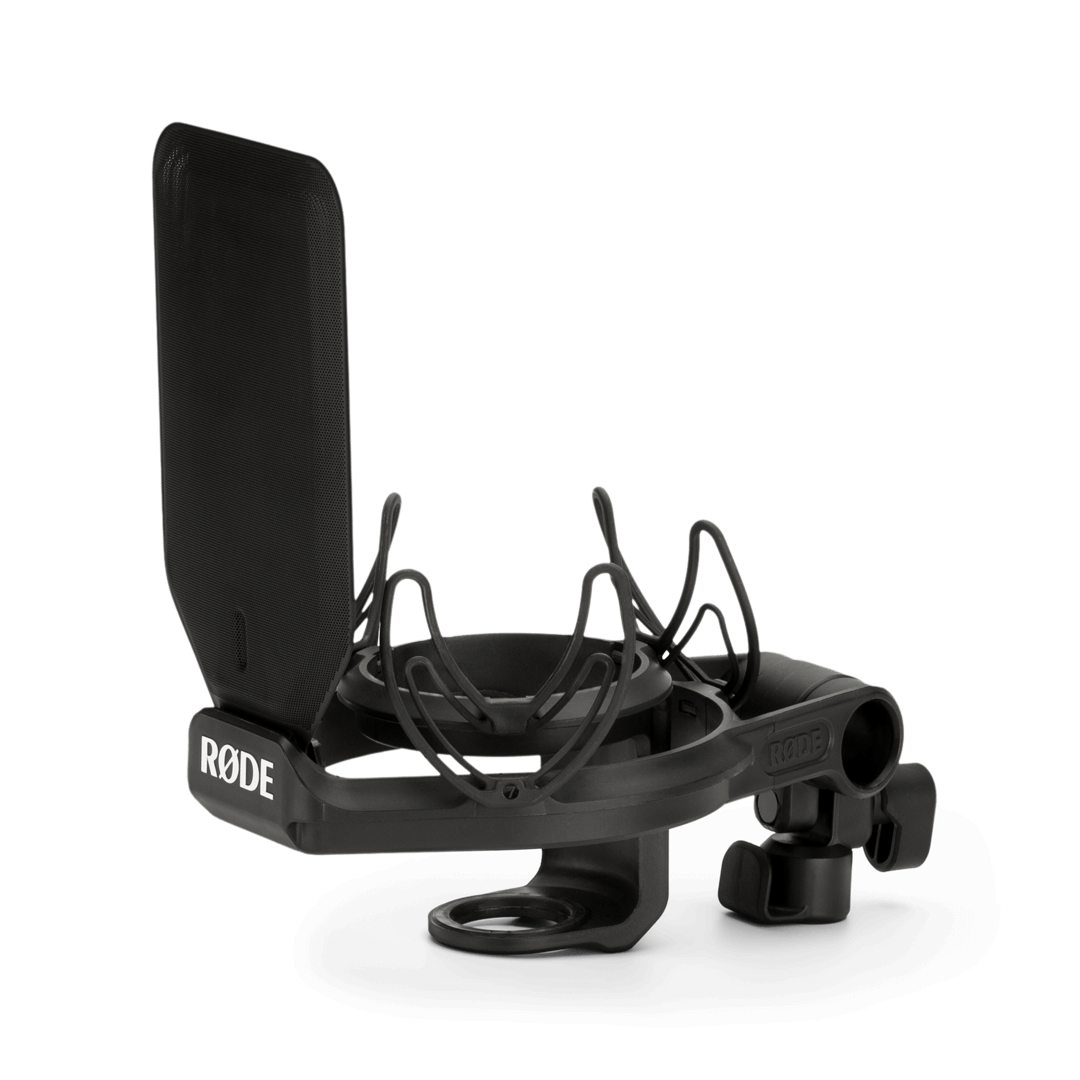 RØDE SMR | Premium Studio Microphone Shock Mount with Integrated Metal Pop Filter