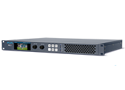 AJA FS8 1RU hybrid SDI/IP frame synchronizer and media processor