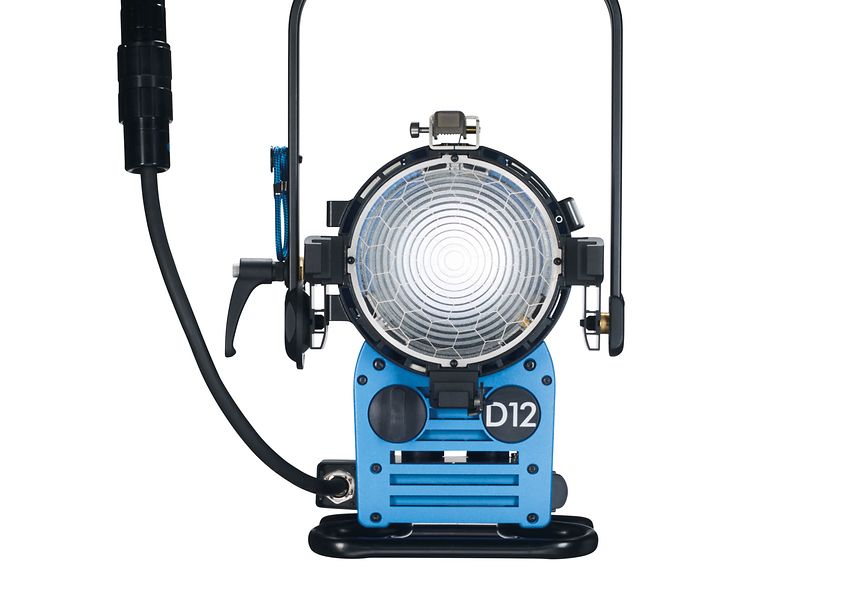 ARRI True Blue D12 1200 W Daylight Fresnel Lamphead