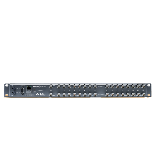 AJA KUMO 1616-12G Compact 16x16 12G-SDI Router