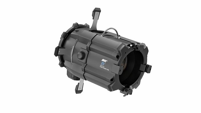 ARRI Orbiter 100th Anniversary Projection 25° Set with Free Open Face Optics (Blue/Silver, Bare Ends with Switch)