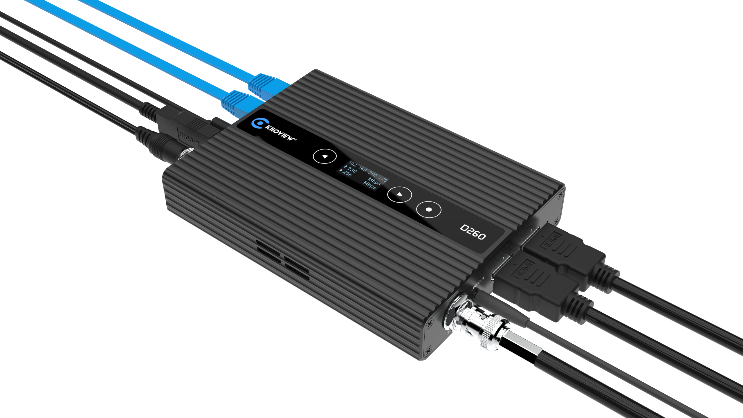 Kiloview D260 HD IP to SDI/HDMI Video Decoder