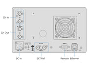 Leader LV5300A rear panel and connectivity