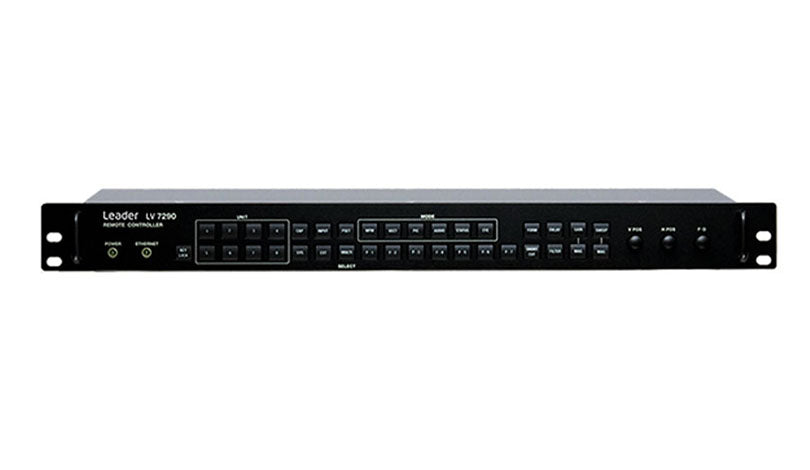 Leader LV7290 remote controller front view