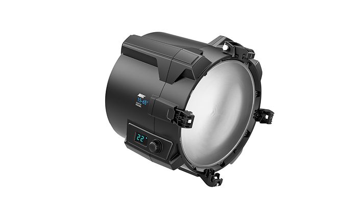 ARRI Orbiter 100th Anniversary Fresnel Set with Free Open Face Optics (Blue/Silver, Bare Ends with Switch)