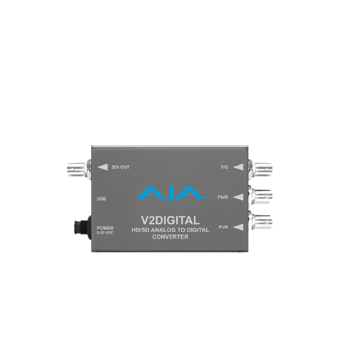 AJA V2Digital™ Analog to HD/SD-SDI Mini-Converter