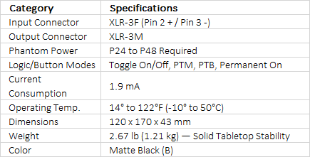 Sennheiser MAT 133 Table Stand (Black)