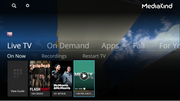 MediaKind MediaFirst TV platform user interface