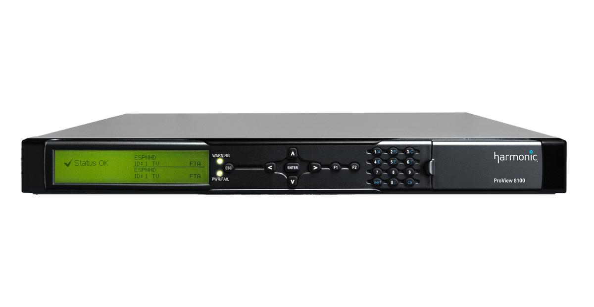 MediaKind ProView 8100 integrated receiver decoder product view