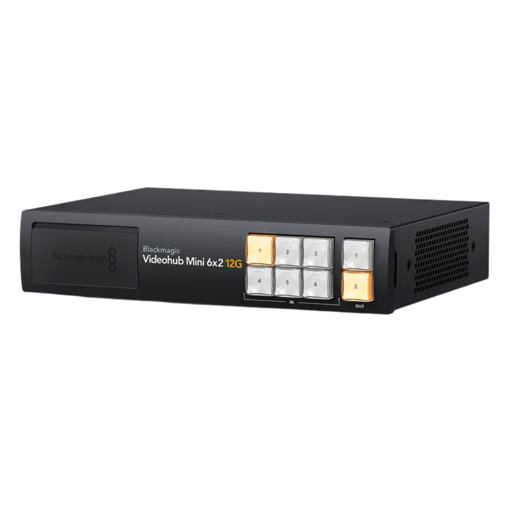 Blackmagic Design Videohub Mini 6x2 12G