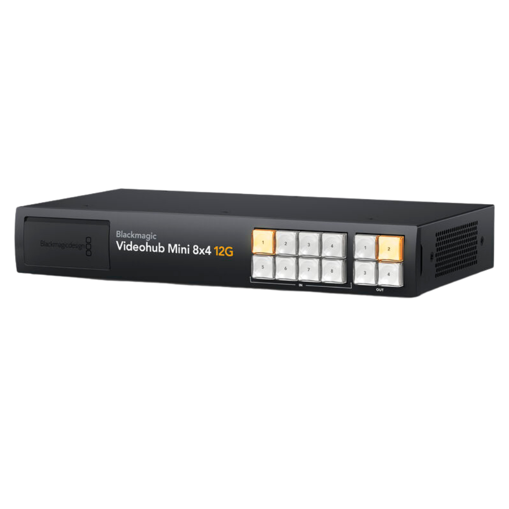 Blackmagic Design Videohub Mini 8x4 12G