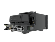 PHABRIX QxP rear and battery-mount view