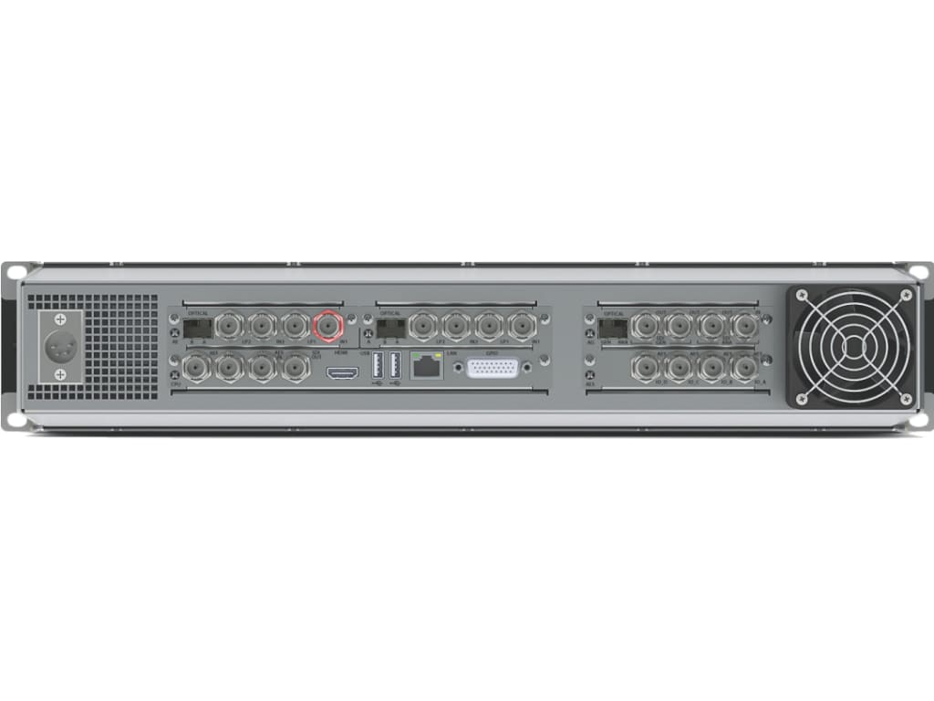 PHABRIX Rx2000 rear panel and connectivity