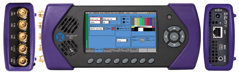 PHABRIX SxD front and side product views