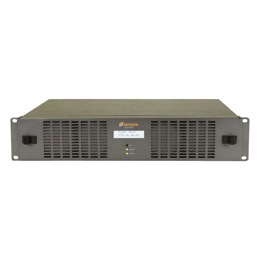 Sencore CRD 4900 10-Slot Receiver Decoder Chassis front