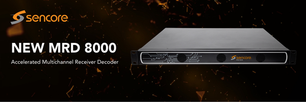 Sencore MRD 8000 Accelerated Multichannel Receiver Decoder official product image
