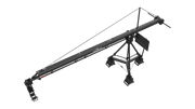 Stype HumanCrane virtual production camera crane transparent product view