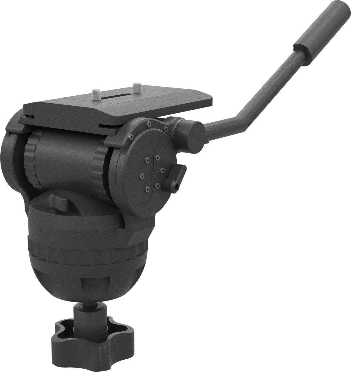 Stype PTZ FluidHead camera head front view