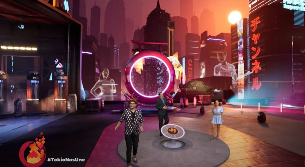 StypeLand AR augmented reality broadcast example
