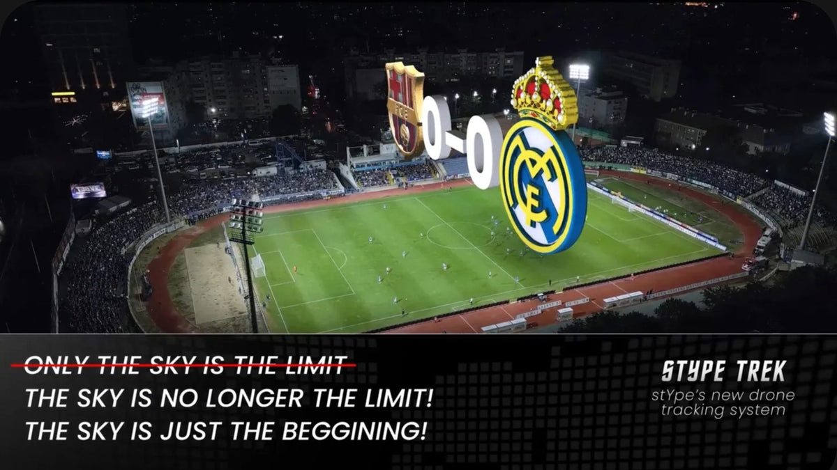 Stype Trek outdoor drone tracking demonstration
