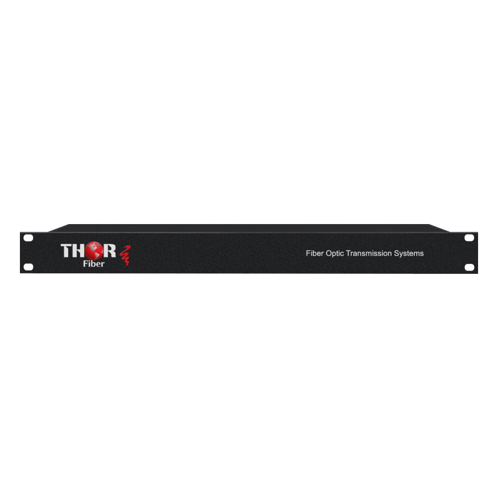 F-2V4A-TxRx-RM 2 video 4 audio over fiber multiplexer front