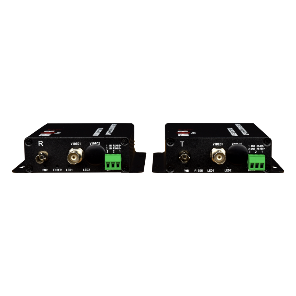 F-1V-TxRx fiber transmitter and receiver pair