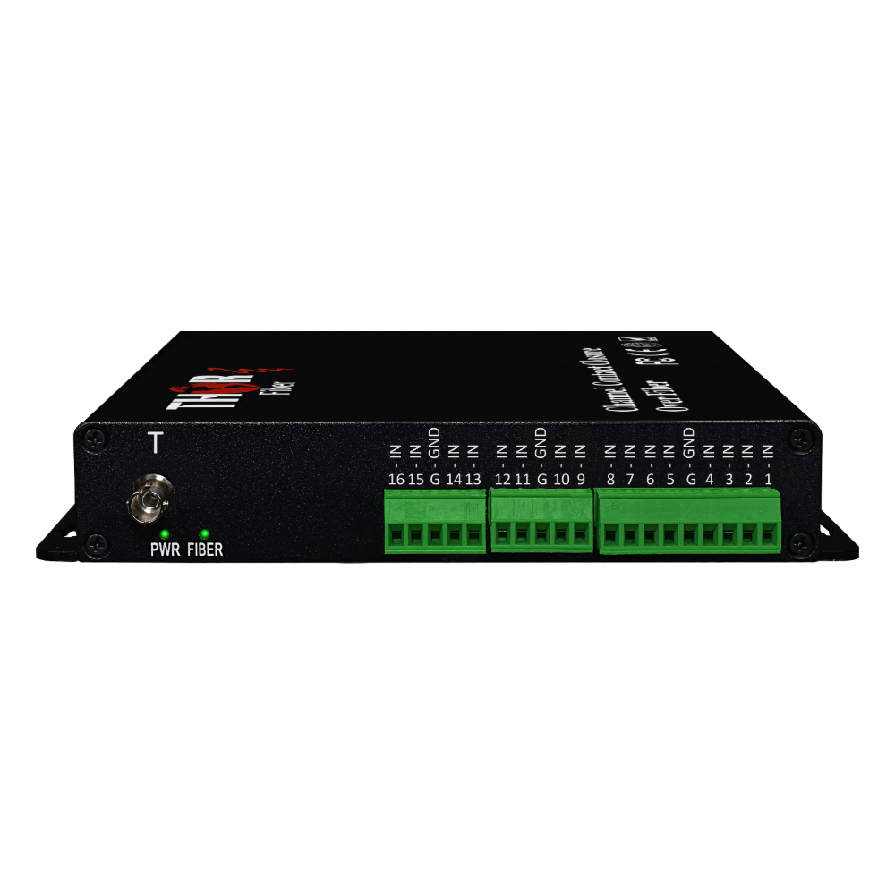 F-2CC-TxRx contact closure over fiber converter
