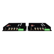F-4VD-TxRx 4-channel video over fiber kit front view