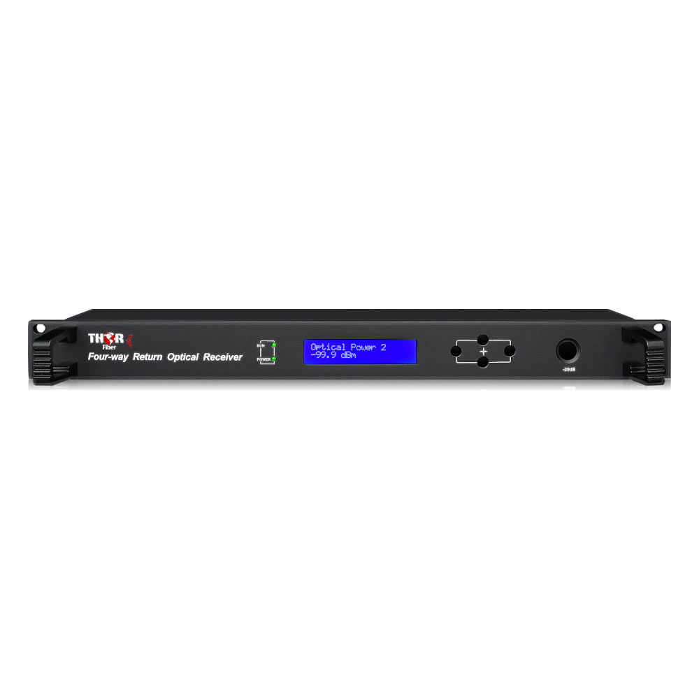 F-RF-RP4RX 4-channel CATV return path optical receiver front